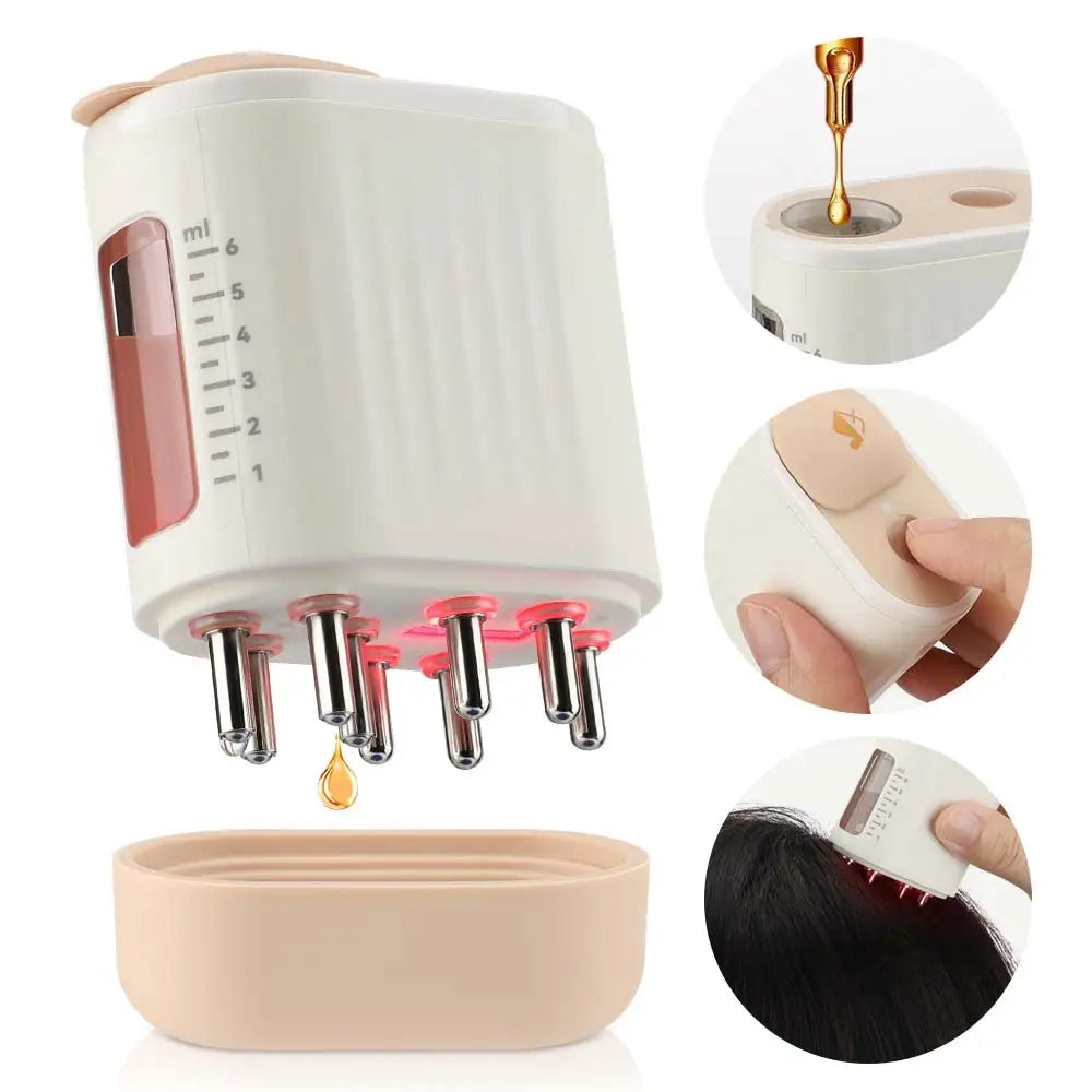 Appareil de massage tête compact et vibrant