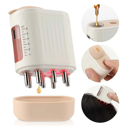 Appareil de massage tête compact et vibrant