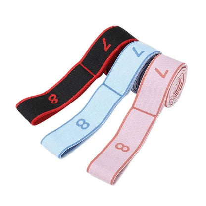 Sangle élastique de résistance pour fitness et yoga