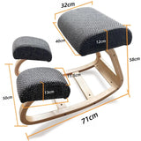 Tabouret à repose-genoux ergonomique design
