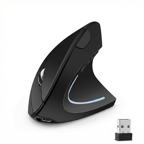 Souris ergonomique verticale sans fil – confort main et poignet