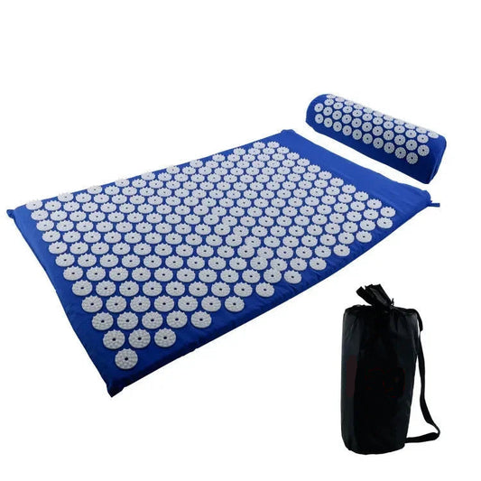 Tapis d’acupression relaxant avec oreiller de soutien