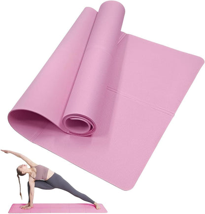 Tapis de yoga de 4 mm d’épaisseur