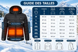 Veste Chauffante à Capuche