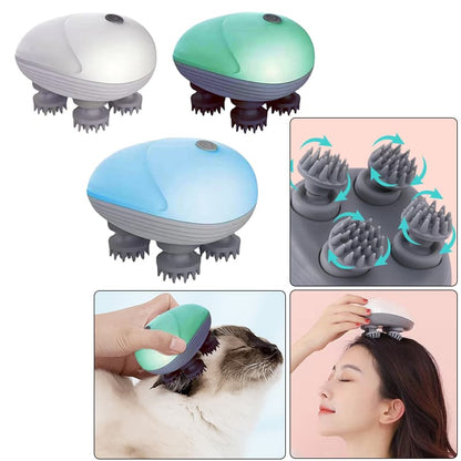 Appareil de massage de tête électrique multifonctions