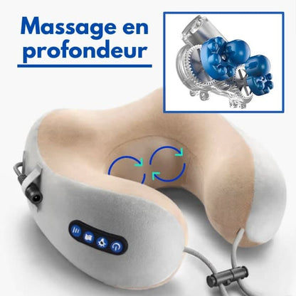 Masseur électrique multifonctionnel pour la relaxation du cou
