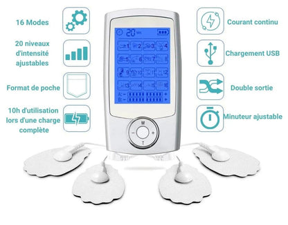 APPAREIL D'ÉLECTROSTIMULATION MUSCULAIRE TENS