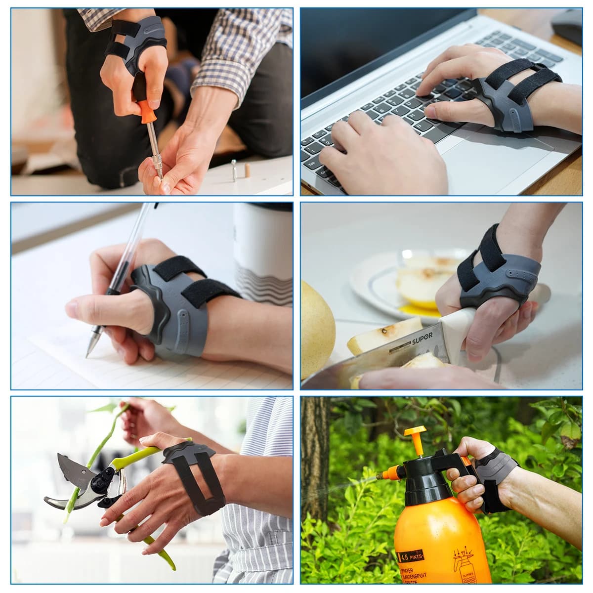 Attelle de pouce ergonomique robuste et durable