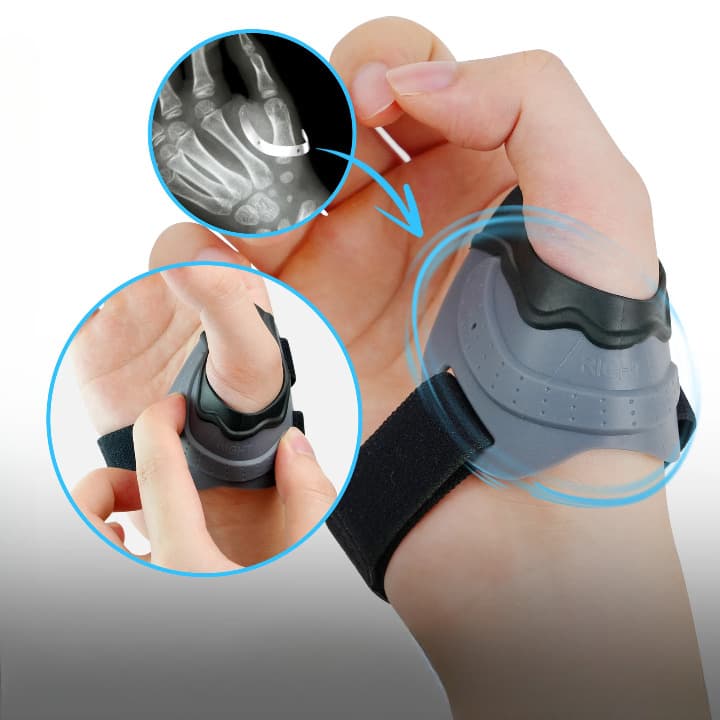 Attelle de pouce ergonomique robuste et durable