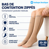 Bas de Contention Zippé | Inshape Boutique™