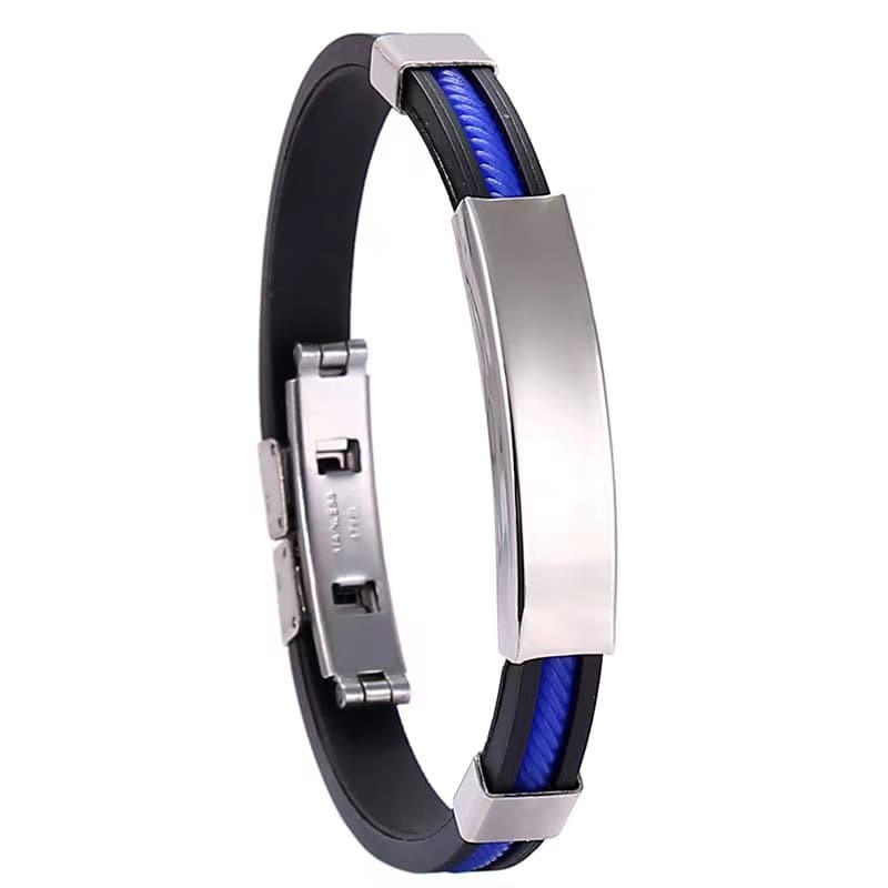 Bracelet magnétique anti-douleurs inox – soulagement naturel quotidien