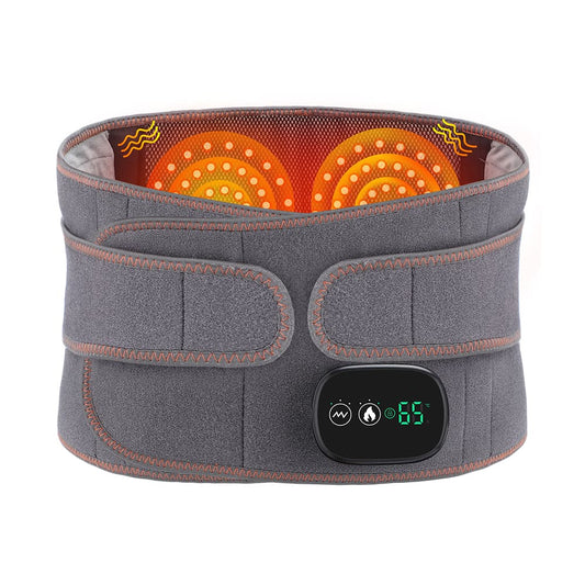 Ceinture chauffante vibrante dos – soulagement lombaire et muscles