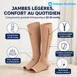Bas de Contention Zippé | Inshape Boutique™
