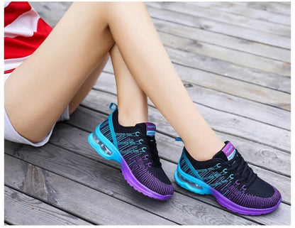 Baskets orthopédiques femme confortables pour le running