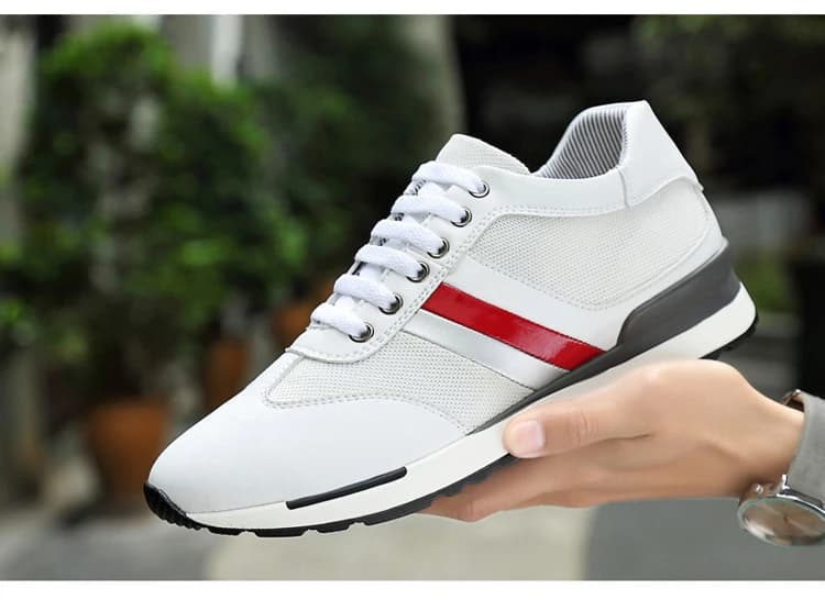 Chaussures orthopédiques avec talon rehaussé pour homme