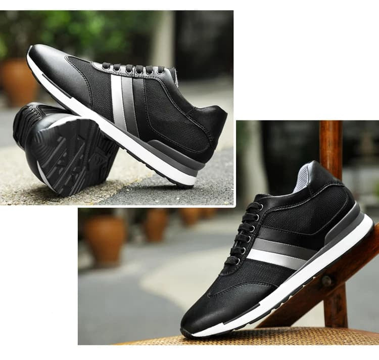 Chaussures orthopédiques avec talon rehaussé pour homme