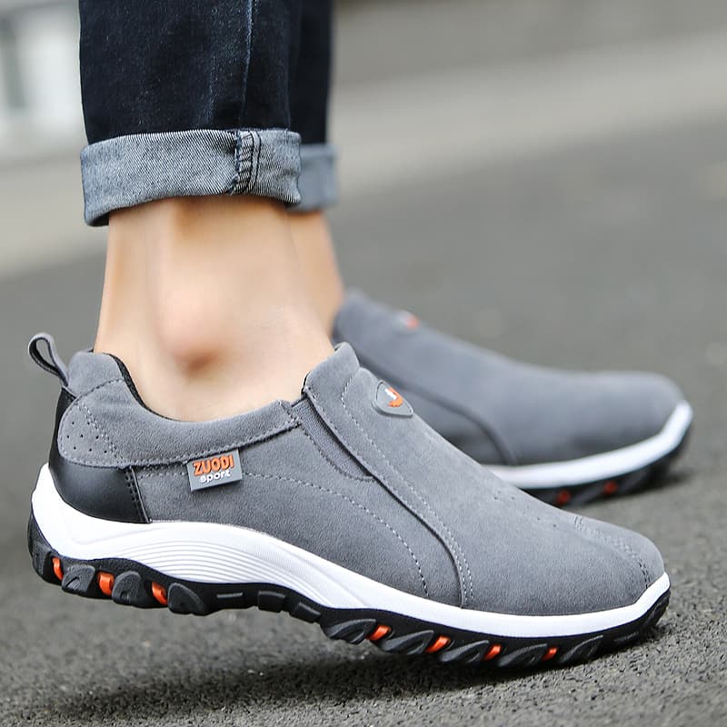 Chaussures orthopédiques de marche pour homme
