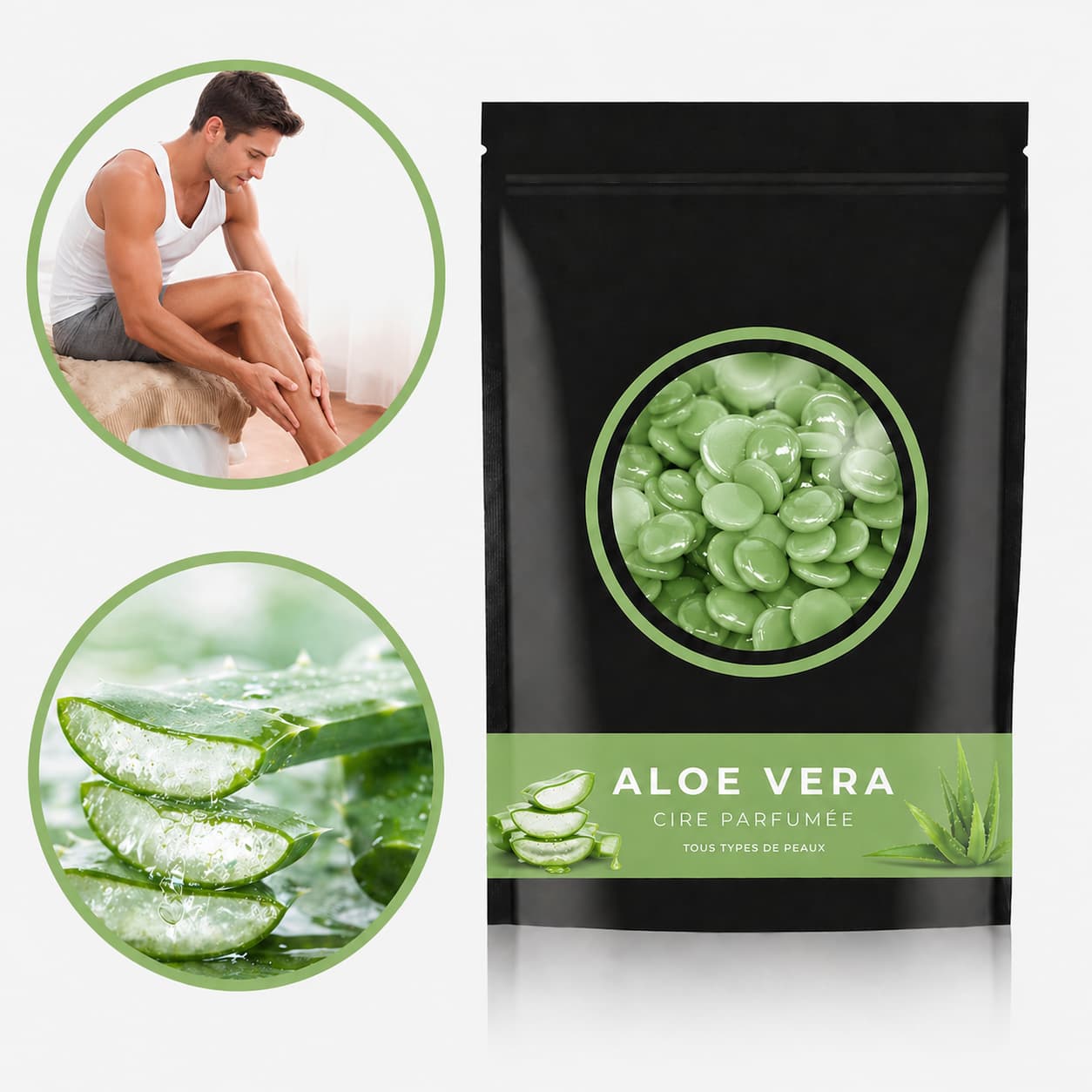 Cire spéciale peau sensible spéciale homme 200g