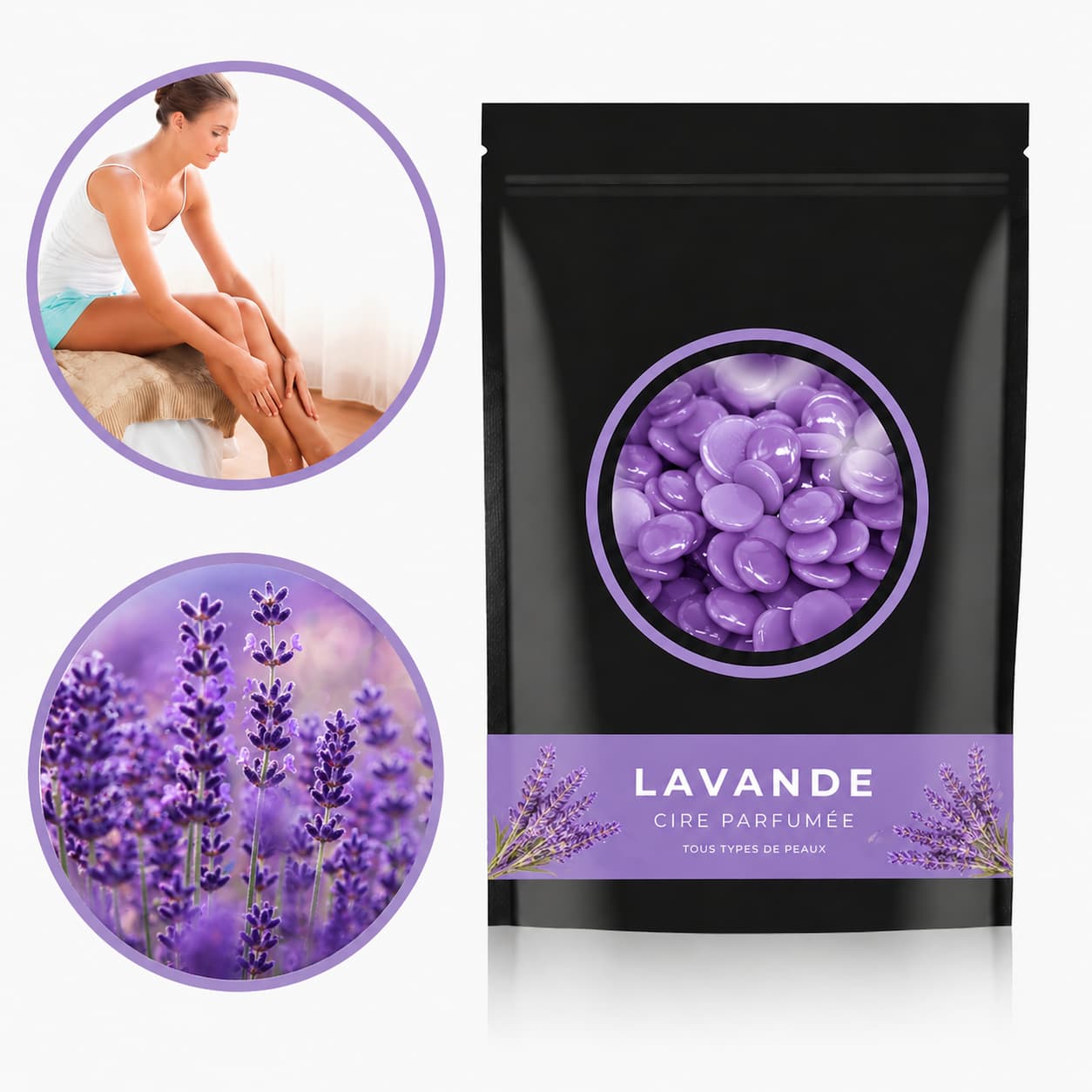 Cire spéciale peau sensible 200g