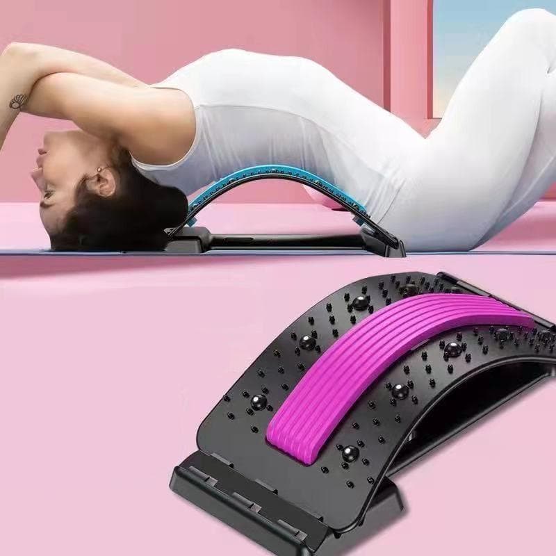 Civière magnétique de massage du dos