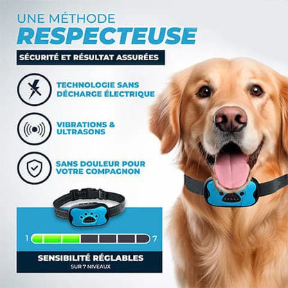Collier Anti Aboiement PuppyCare™  - Sans Choc Électrique