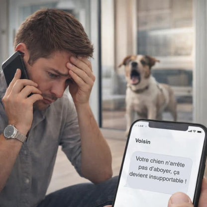 Collier Anti Aboiement PuppyCare™  - Sans Choc Électrique