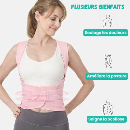 Correcteur de posture rose | Inshape Boutique™