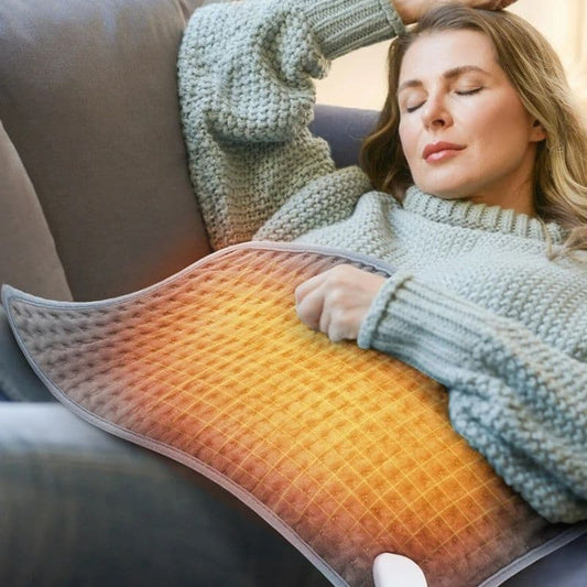 Coussin chauffant électrique anti-douleur pratique et efficace