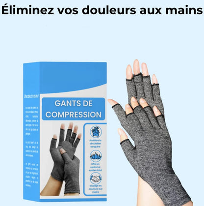 Gants de compression sans doigts