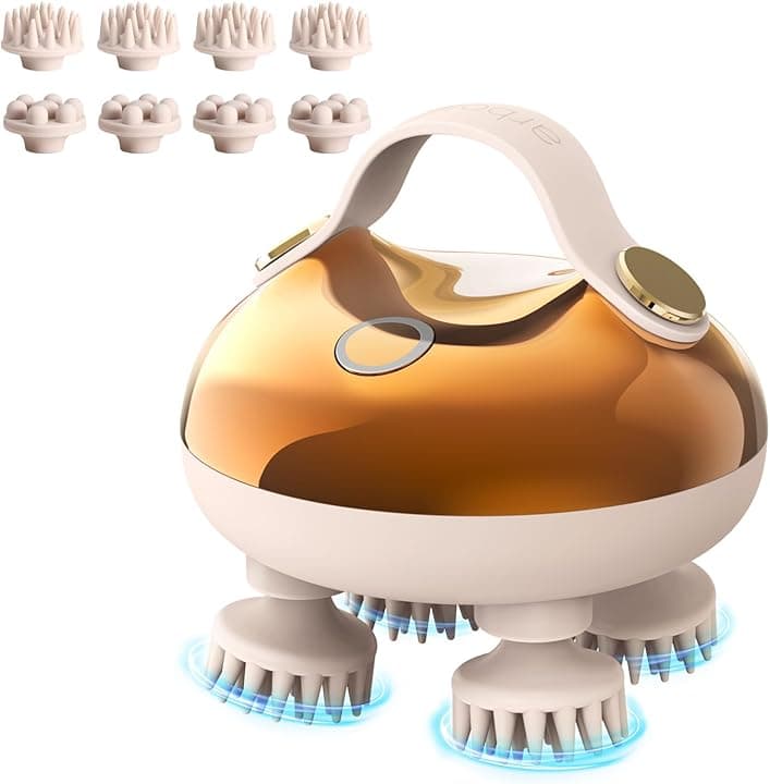 Appareil de massage électrique pour cuir chevelu