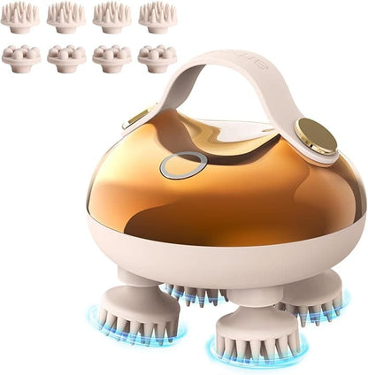 Appareil de massage électrique pour cuir chevelu