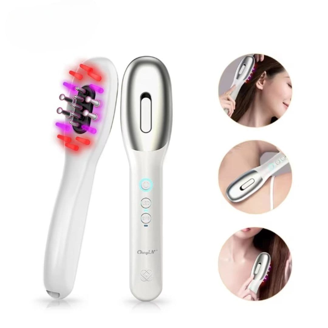 Appareil de massage tête électrique à lumière LED