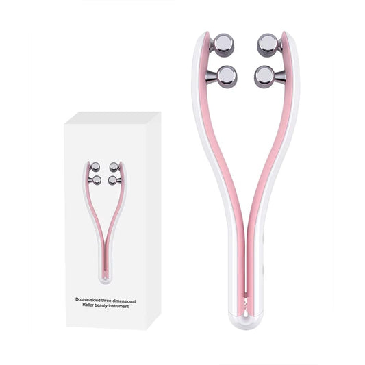 Appareil massage visage ergonomique de style rouleau