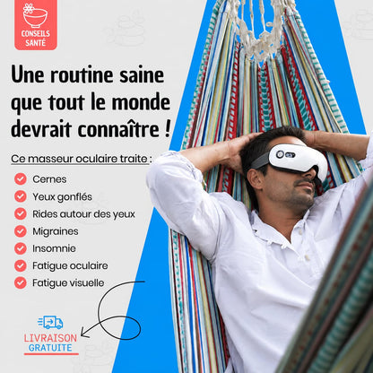 Appareil de massage yeux bluetooth