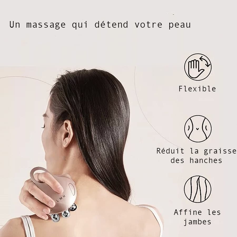 Appareil massage visage électrique femme