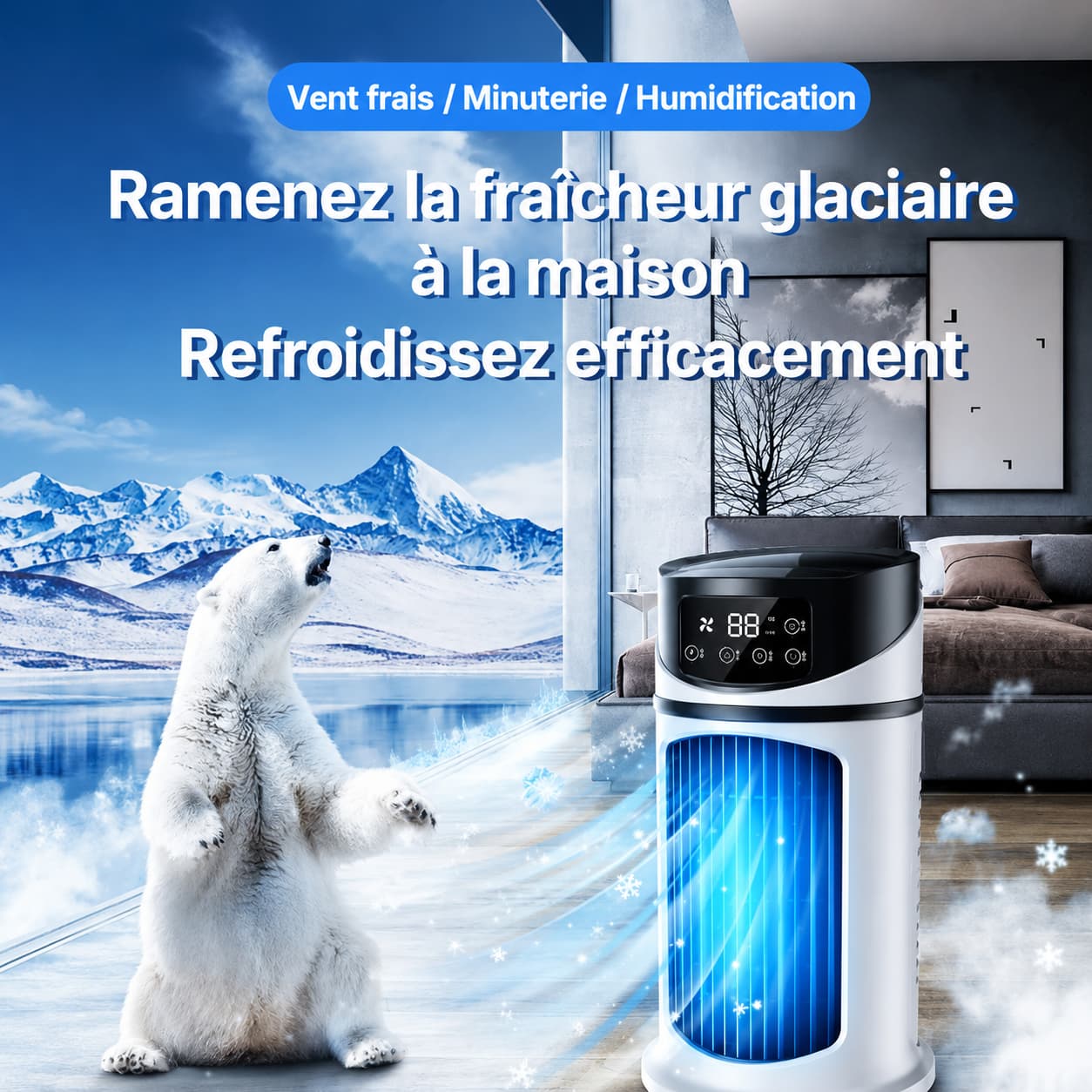 Mini Climatiseur Portable RefreshMax