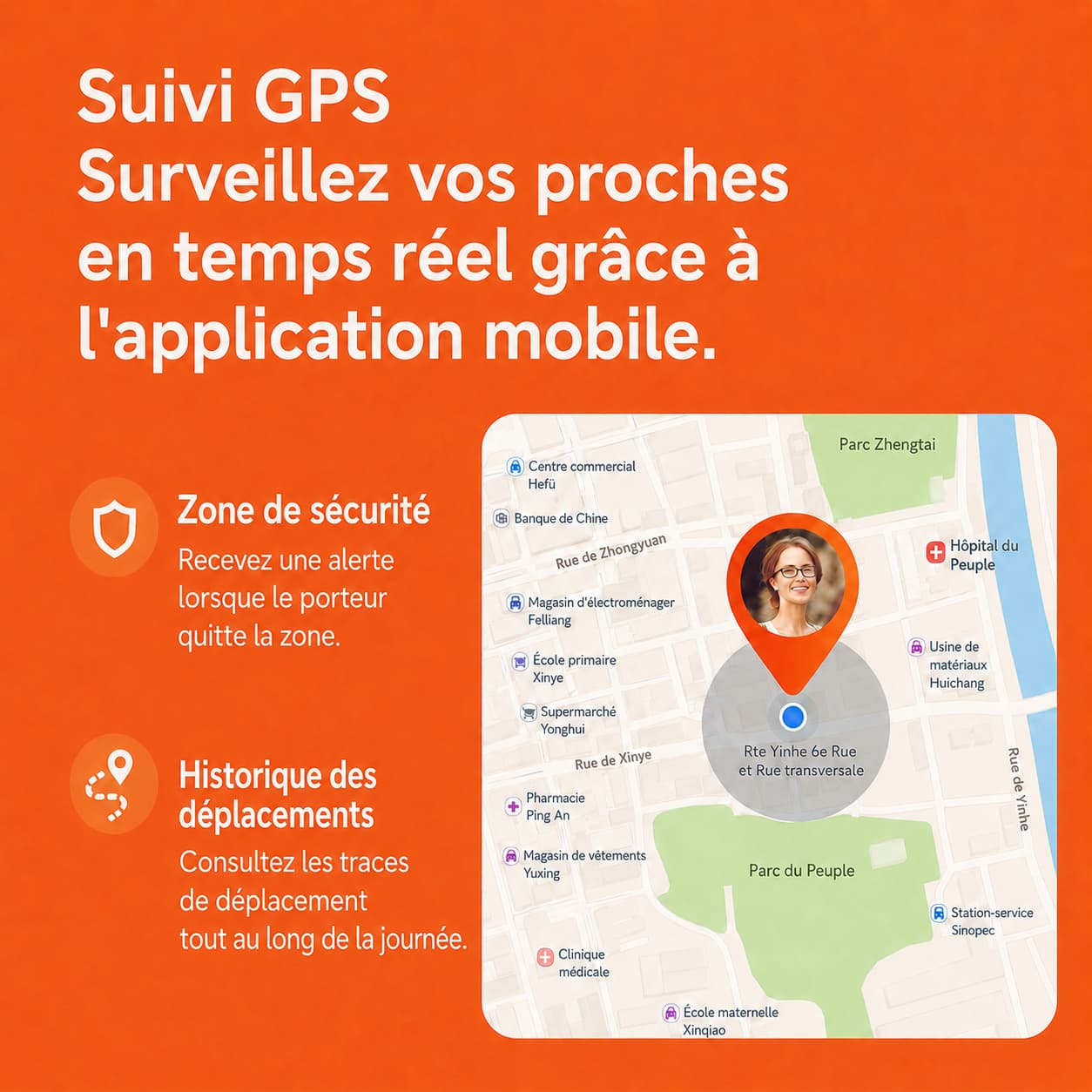 Montre Connectée  Senior SOS et Détection de Chute 4G