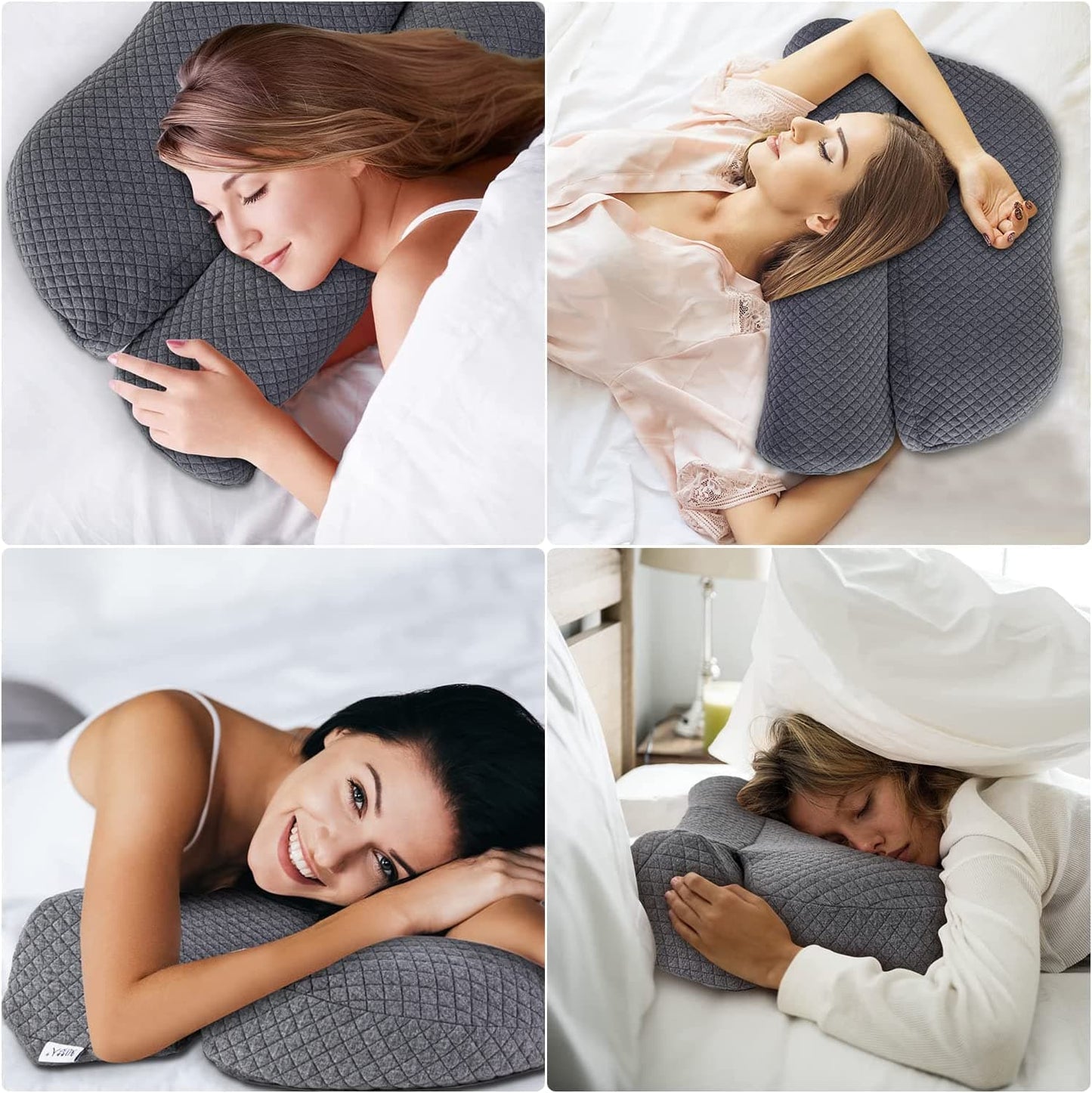 Oreiller ergonomique en mousse à mémoire de forme