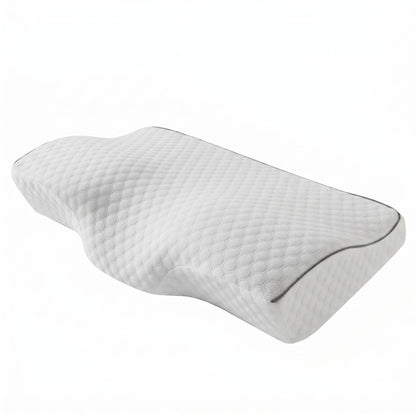 Oreiller cervical ergonomique flexible en coton