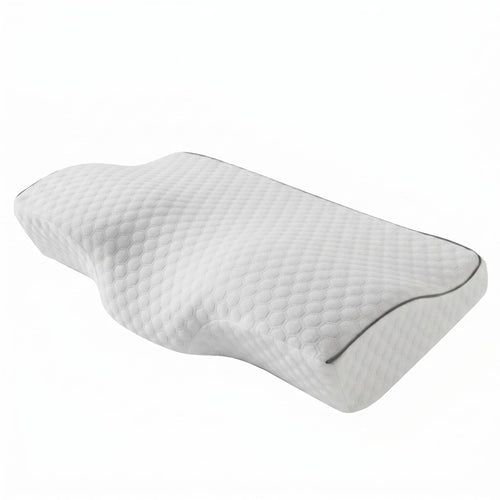 Oreiller cervical ergonomique flexible en coton