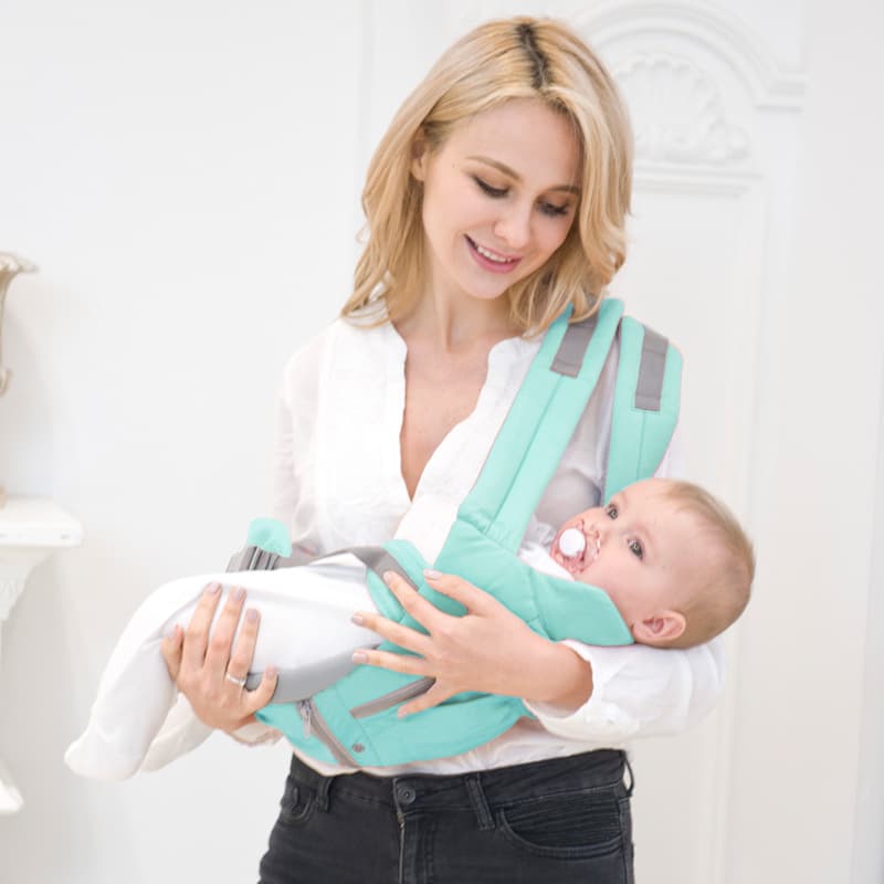 Porte-bébé ergonomique à poches