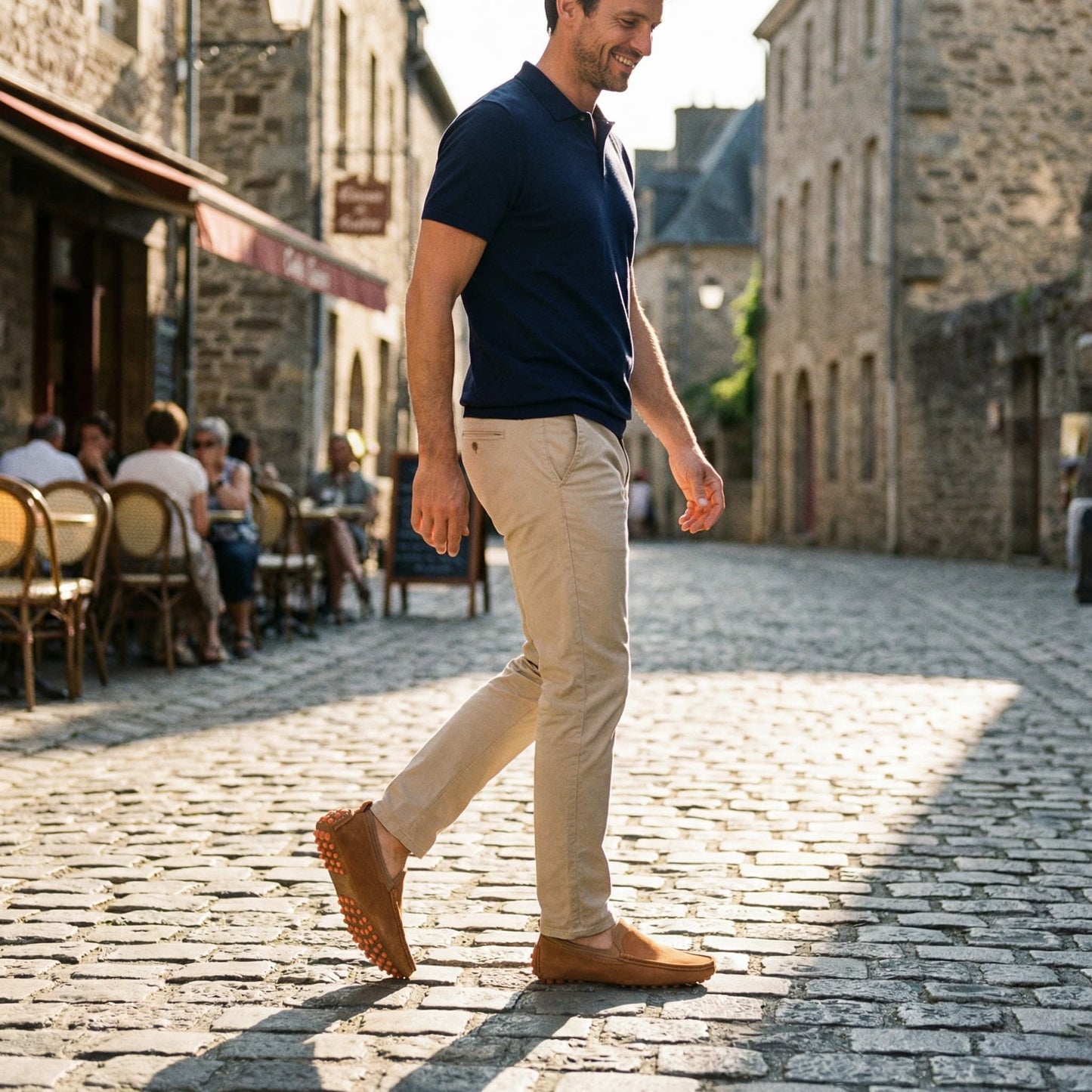 Chaussures orthopédiques ultra-souples antidérapantes pour homme