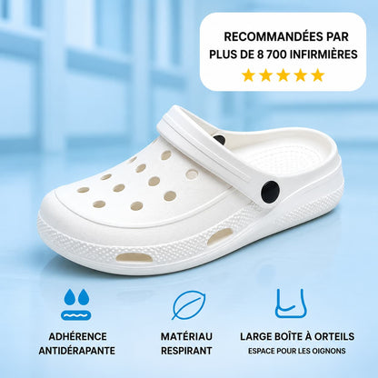 Sabot pour infirmière lavable et anti dérapant