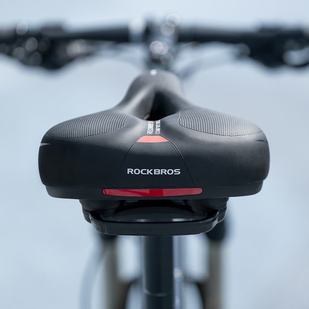 Selle vélo anti-douleur mémoire de forme – confort longue durée