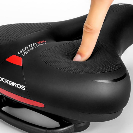 Selle vélo anti-douleur mémoire de forme – confort longue durée