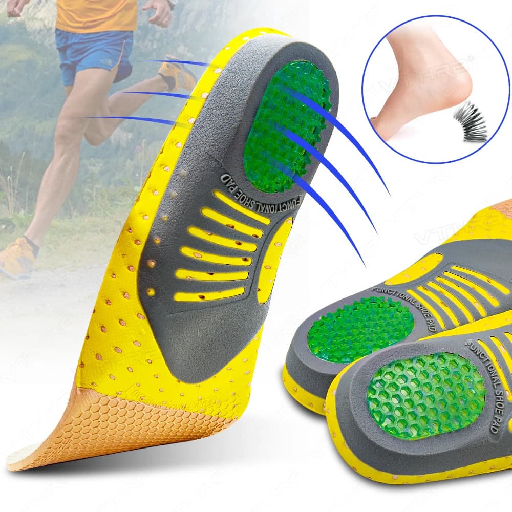 Semelles ergonomiques anti-douleur absorptives – confort quotidien pieds