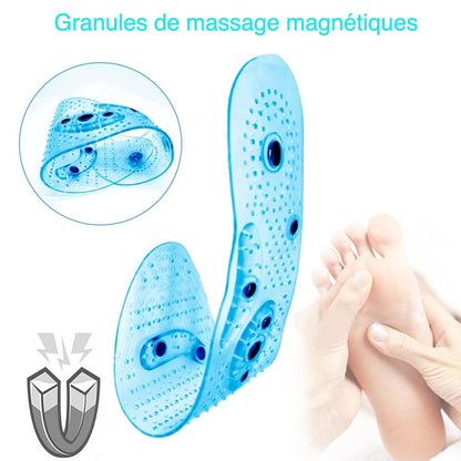 Semelles unisexe à coussinets d’acupression