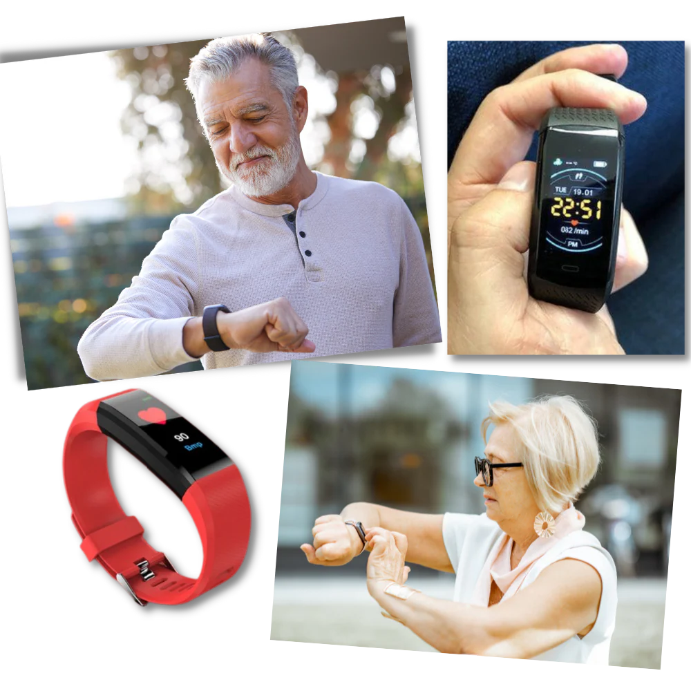 Montre Intelligente pour personnes agées