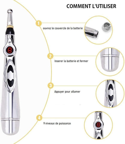Stylo d’acupuncture électronique