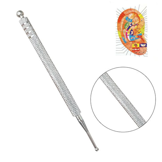 Stylo d’acupuncture pour les oreilles en acier inoxydable
